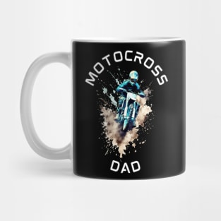 Motocross Dad Dirt Bikes Racer Mug